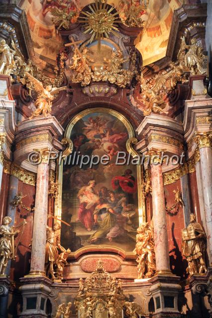 autriche klosterneuburg 2.JPG - Cœur de l'église abbatiale de KlosterneuburgBasse-Autriche